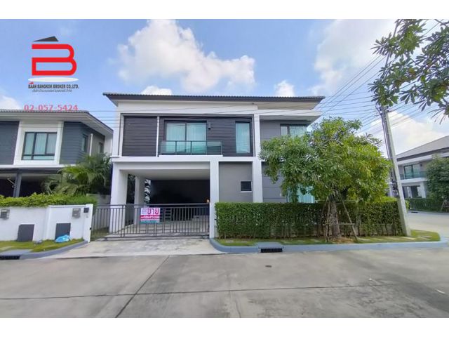 บ้านเดี่ยว โครงการ เซนโทร รามอินทรา-จตุโชติ เนื้อที่ 54.5 ตรว. ถนนกาญจนาภิเษก เขตสายไหม