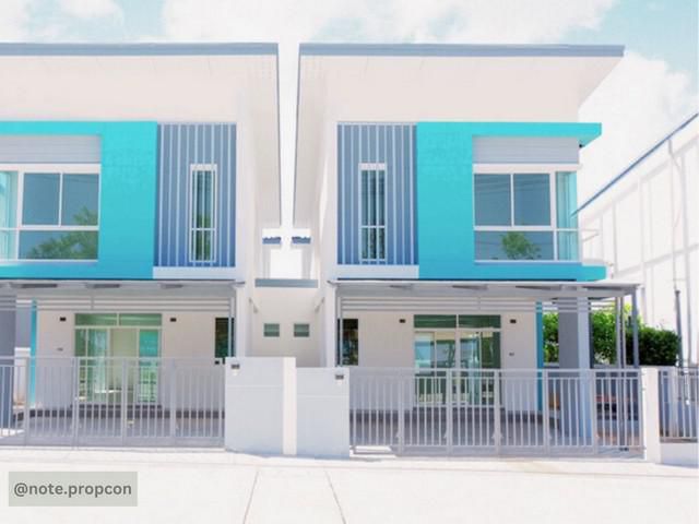 ขายบ้านแฝดหลังริม หมู่บ้านเดอะมิกซ์ ทวิน