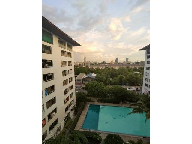 Condo for sale ขายคอนโดย่านลาดพร้าว รามคำแหง เขตบางกะปิ คอนโดซิตี้วิลล่า ตึกF1 ชั้น7 fully furnished รีโนเวทใหม่ทั้งห้อง
