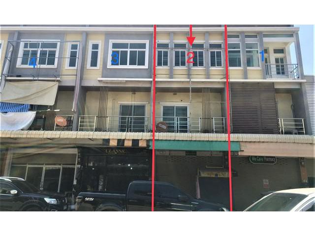 ขายอาคารพาณิชย์ใกล้ซีเจ มอร์ สาขาชุมชน อ.เมืองขอนแก่น จังหวัดขอนแ