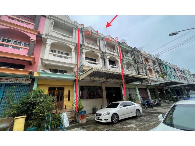 ขายอาคารพาณิชย์ 3 ชั้น 2 คูหา สินทวี แกรนด์ วิลเลจ