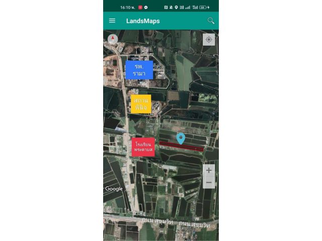 ด่วน ขายที่ดินราคาต่ำกว่าตลาด 14,000,000 บาท ขายที่ดินบางปู สมุทรปราการ