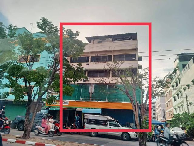 ขายอาคารพาณิชย์  4  ชั้น 3  คูหา