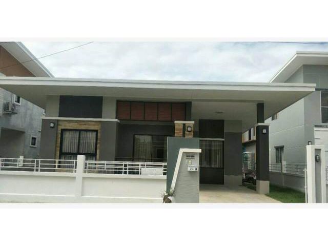 บ้านเดี่ยวสไตล์โมเดิร์น ในหมู่บ้านกุลพันธ์วิลล์ 9  หางดง เชียงใหม