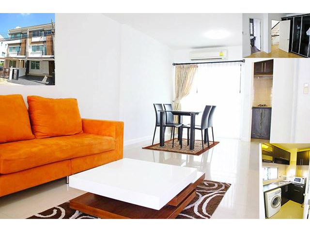 ให้เช่าทาวน์โฮมใหม่ 3ชั้น 24 ตรว.3นอน โรบินสันลาดกระหรูเรียบง่าย