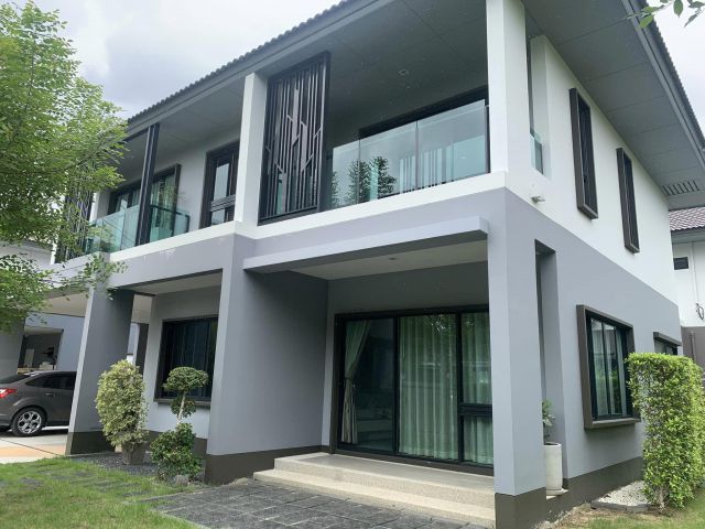 เช่าโครงการบ้านเดี่ยว 2 ชั้น บุราสิริ วงแหวน - อ่อนนุชตำบลราชาเทวะ อำเภอบางพลี จังหวัดสมุทรปราการ