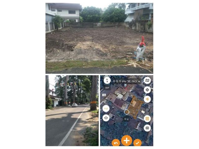 ขายที่ดินบ้านปากกองสายต้นยางสารภีโฉนดพร้อมโอน