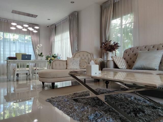 PO2399 ให้เช่า บ้านเดี่ยว 2 ชั้น  ภัสสร เพรสทีจ พัฒนาการ 38