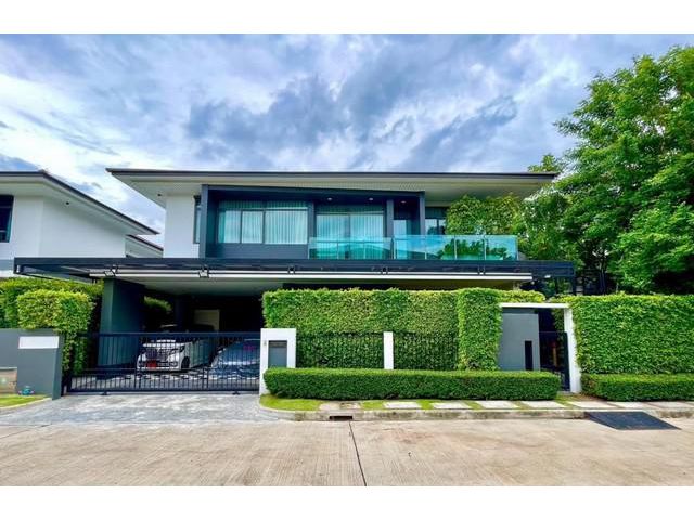 For Sale ขาย บ้านเดี่ยว หลังมุม หมู่บ้านเศรษฐสิริ กรุงเทพกรีฑา ตกแต่งพร้อมอยู่ ใกล้โรงเรียนโรงเรียนนานาชาติไบรตั้น
