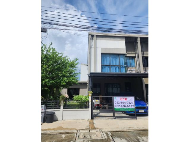ขายทาวน์โฮม 2 ชั้น หมู่บ้าน The Grand Pleno ราชพฤกษ์ โปร่งสบาย หล