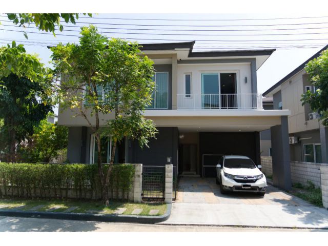 ให้เช่าบ้านเดี่ยวThe City Sukhumvit – Bangna 2 ชั้น 3 ห้อง4 ห้องน