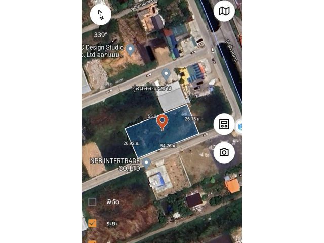 ที่ดินแปลงสวยคลองหลวงปทุมธานี 363ตรว. ขาย 9ล้าน ต.คลองสอง อ.คลองหลวง จ.ปทุมธานี - ที่ดินแปลงสวยหน้ากว้างติดถนนคอนกรีตประมาณ 54เมตร