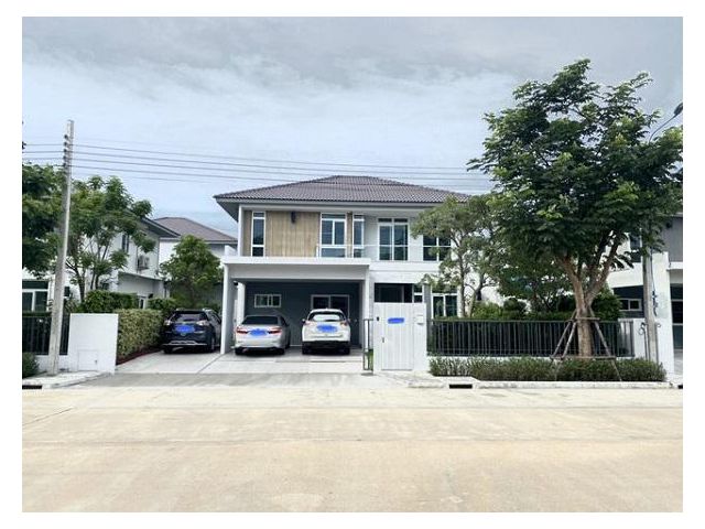 ให้เช่าบ้านเดี่ยว 2 ชั้นมัณฑนา บางนา วงแหวน สไตล์โมเดิร์น  77  ตรว ใช้สอย   222   ตรม 4 ห้องนอน 5  ห้องน้ำ