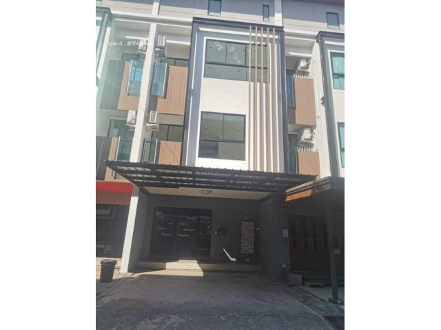 svs250 ให้ช่า โฮมออฟฟิศ 3ชั้น  โครงการ Ifield bangna หน้าบ้านทิศใ