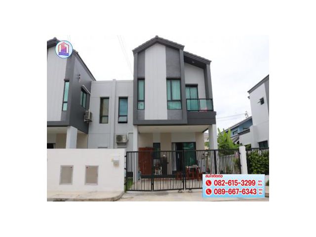 ขาย บ้านแฝด โครงการ วารีโอ้ สุวรรณภูมิ ต.ศรีษระจรเข้น้อย อ.บางเสาธง จ.สมุทรปราการ 97 ตรม. 38.1 ตร.วา .