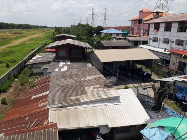 ขายที่ดินติด ธัญบุรี ปทุมธานี ทำเลดี ติดถนนใหญ่