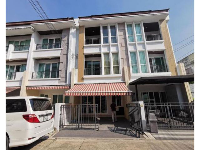 ขายทาวน์โฮม3 ชั้น บ้านกลางเมือง S-Sense พระราม9-ลาดพร้าว