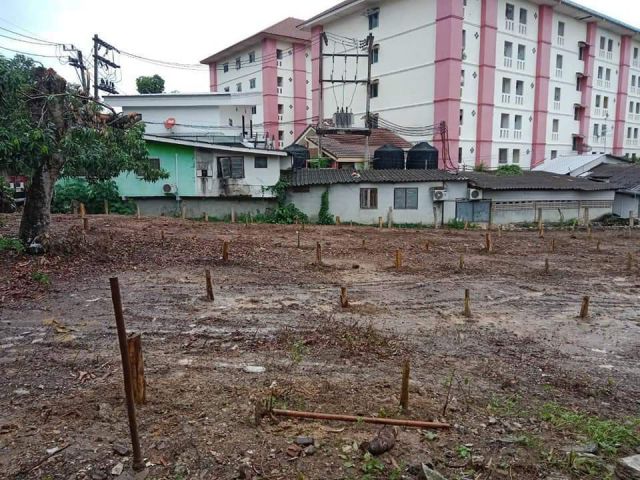 ขายที่ดินหลังมหาวิทยาลัยเชียงใหม่ข้างวัดอุโมงค์พร้อมโอน
