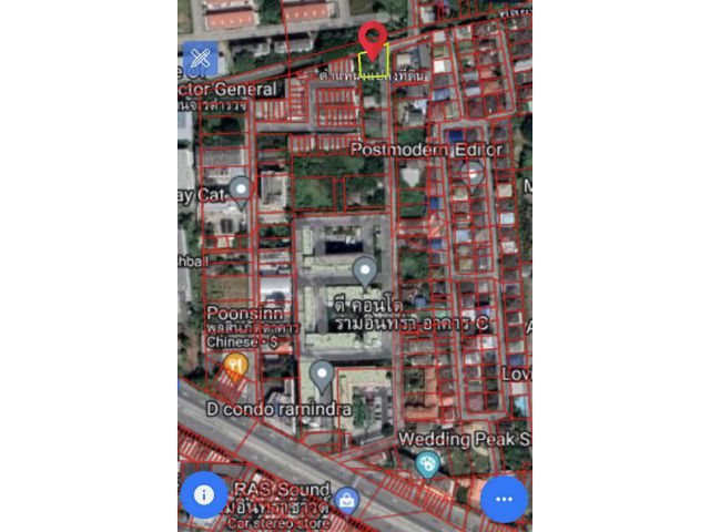 ขายที่ดิน ใกล้รถไฟฟ้าสายสีชมพู ซ.รามอินทรา 47 ขนาด 159 ตารางวา เหมาะสร้างบ้านพักอาศัย ขายต่ำกว่าราคาประเมิน