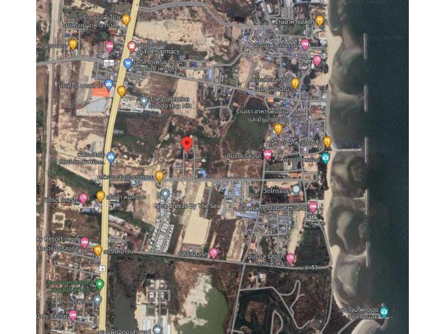 ที่ดินชะอำซอย 51 อยู่ในหมู่บ้านแสนสบาย พร้อมเพื่อนบ้าน สามารถสร้างบ้านได้เลย น้ำประปาไฟฟ้า