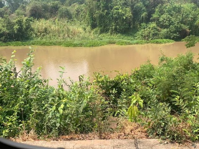 ขายที่ดินบ้านมะขามสูงใกล้แม่น้ำห่างสถานีรถไฟแควน้อย 300เมตร