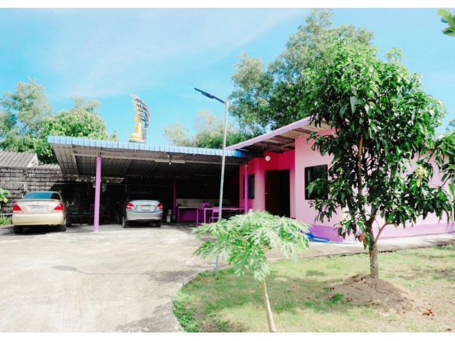 ขายบ้านเดี่ยว 1 ชั้น ซอยวัดสุขใจ 16/1 ถนนนิมิตรใหม่ ใกล้ตลาดมีนบุรี 