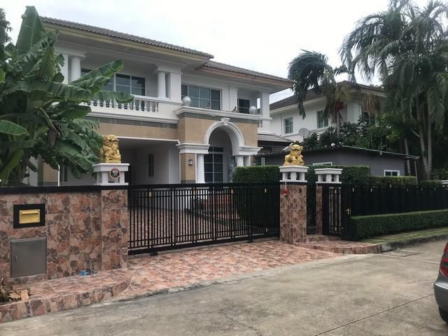 PLE182 ให้เช่าบ้านเดี่ยว2ชั้น5 นอน สวนหลวงร.9 ประเวศ โครงการนันทวัน สวนหลวงร.9 เฟอร์ครบ