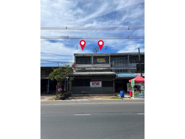 ขายตึกติดชยางกูร เยื้องวัดด้ามพร้า