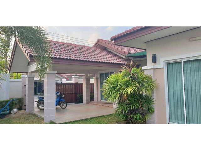 H107 ขายบ้านเดี่ยว 3 ห้องนอน พร้อมอยู่ เงียบ สงบ ปลอดภัย ไม่ไกลทะเล/House for Sale Fully Furnished 3 Bedrooms Huay Hai