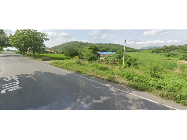 ที่ดินบนเนินหลังติดภูเขาหน้าติดถนนหลัก โฉนด 20 ไร่ หน้ากว้าง 68 เมตร ใกล้เขื่อน..