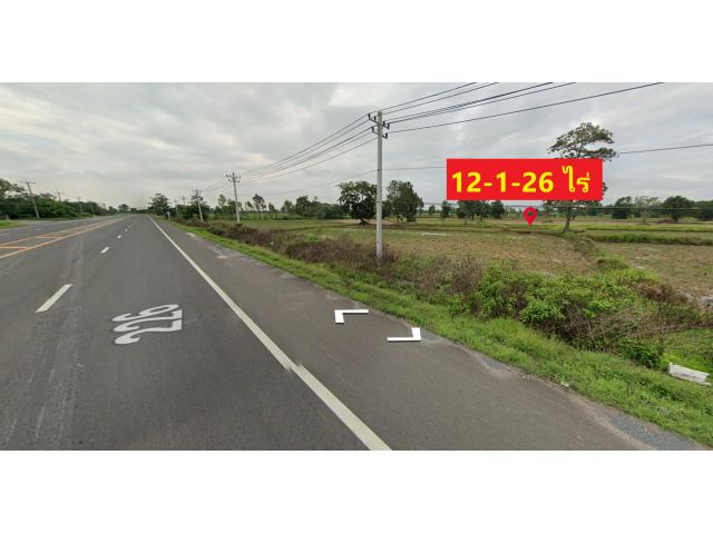 ขายที่ดินติดถนน 226 ตำบลหนองเต็ง อำเภอกระสัง จังหวัดบุรีรัมย์ 12-2-26 ไร่(5,026 ตารางวา)