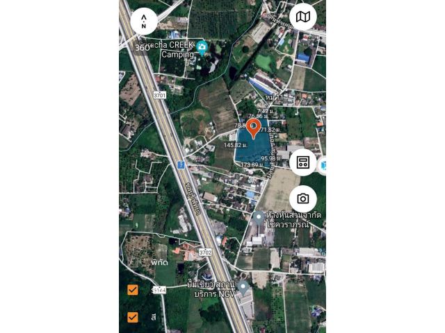 ที่ดินบางพระใกล้มอเตอร์เวย์ 20-2-12ไร่ ไร่ละ 3.8ล้าน ต.บางพระ อ.ศรีราชา จ.ชลบุรี - ที่ดินติดถนน2ด้าน หน้ากว้างติดถนนด้านแรกประมาณ 154เมตร