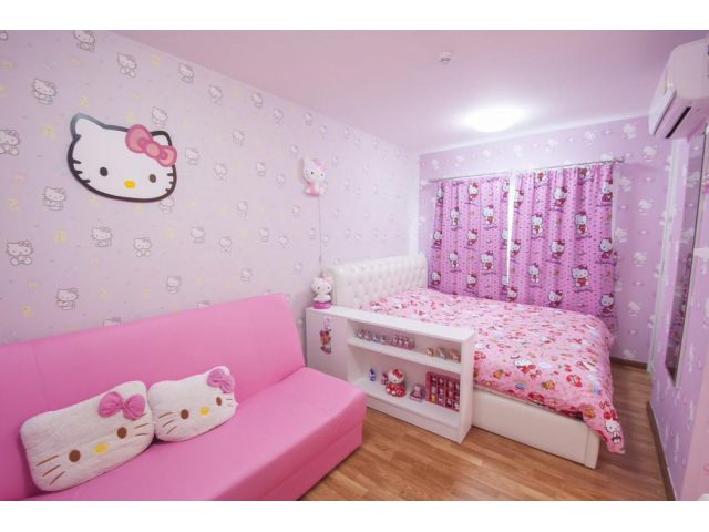 ขาย คอนโด วิวสระว่ายน้ำ THE TRUST CONDO หัวหิน 23.96 ตรม. ธีม Hello kitty