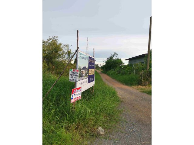 ที่ดินเปล่า สร้างบ้านเดี่ยว 207ตรว. ถ.ประชาสำราญ ใกล้วัดประยงค์กิตติวนาราม (หนองจอก)