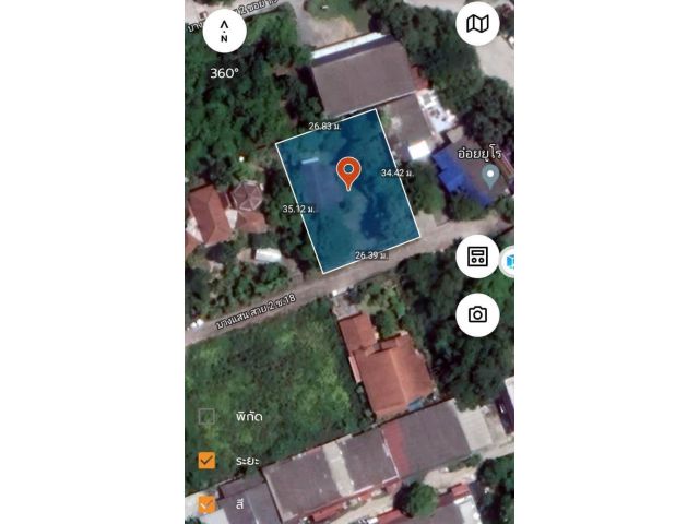บ้านพร้อมที่ดินบางแสนสาย2ซอย18  231ตรว./ 9ล้าน ต.แสนสุข อ.เมือง จ.ชลบุรี - ในพื้นที่มีบ้านเก่าโบราณสองชั้น 2ห้องนอน 2ห้องน้ำ