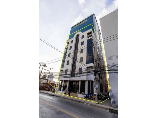 Building for rent ให้เช่าอาคารสำนักงาน6ชั้นห้องมุมพร้อมลิฟท์ย่านรัชดาสุทธิสารห้วยขวาง ใกล้ MRTสุทธิสาร  ราคาเช่า 250,000