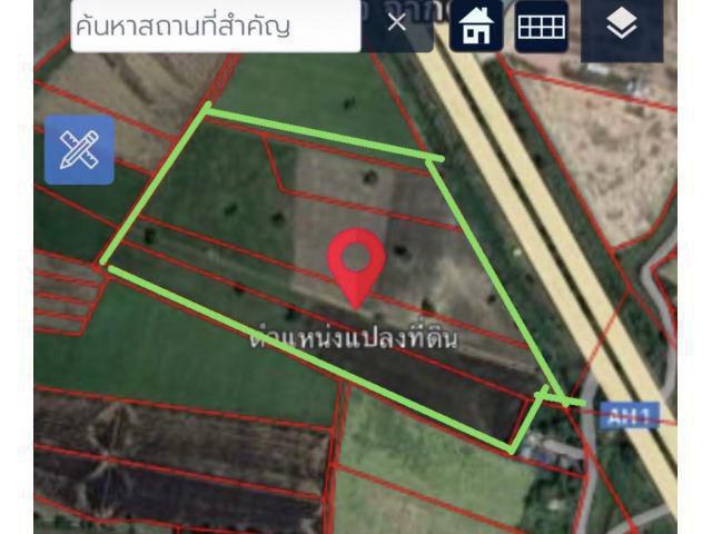 ขายที่ดิน 43 ไร่ติดถนนสายเอเซียจังหวัดชัยนาทขาขึ้น