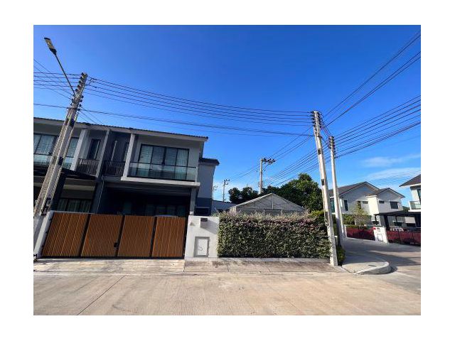 (เจ้าของบ้านขายเอง) ขายบ้าน Bliss บลิซ(ศุภาลัย)ศรีราชา บ้านแฝด2ชั้น หลังมุมติดถนนหลัก(ถูกใจคุยกันได้)