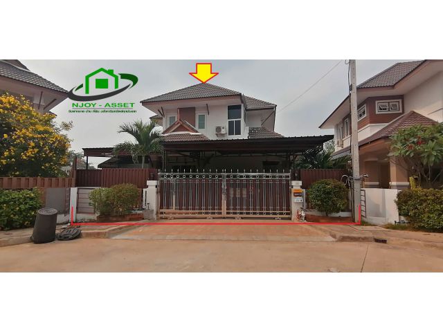 ขายด่วนบ้าน 2 ชั้น หมู่บ้านกลันตา เหล่านาดี เนื้อที่ 132.7 ตร.ว. มี 3 ห้องนอน 3 ห้องน้ำ ใกล้ศาลปกครองขอนแก่น