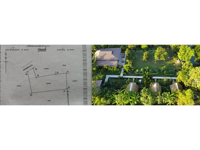 DD#0029 ขายบ้านสวน 1-2-85 ไร่ อ.แม่ริม เชียงใหม่ พร้อมอุปกรณ์ประกอบกิจการร้านอาหาร