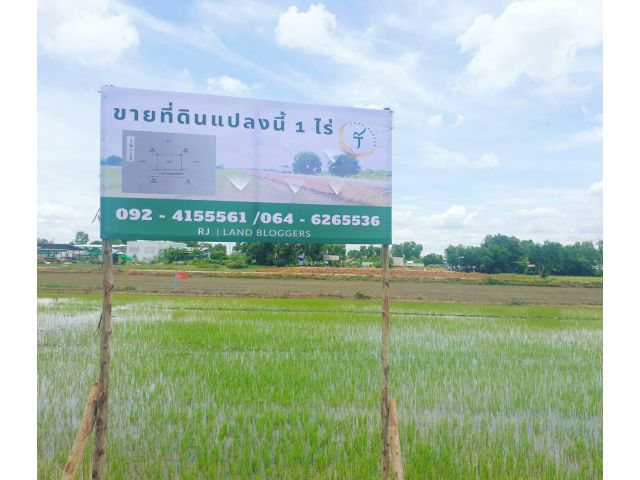 ประกาศ ๆๆ SALE ..SALE... ที่ดินสวย ๆ จำนวน 1 ไร่ มี 3 ผืนติดกันเป็นรูปสี่เหลี่ยมสวยงามมาก  คลอง 3 ปทุมธานี