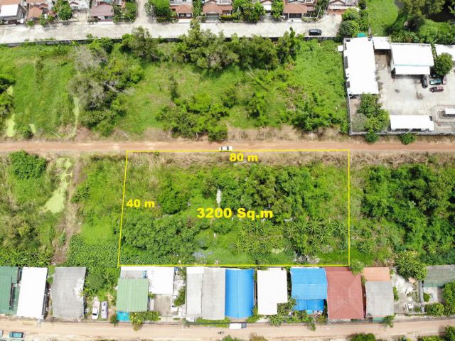 ขายที่ดิน 2 ไร่ ถนนหทัยราษฏร์ ถูกมาก Land for sale, 2 rai, Hathairat Road, very cheap.