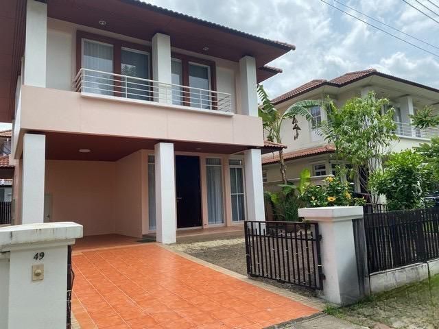 PML03 ให้เช่าบ้านเดี่ยว 2 ชั้น หมู่บ้าน บางกอกวิลล่า Bangkok Villa  ใกล้เลียบทางด่วนเอกมัย-รามอินทรา ใกล้ทาวน์อินทาวน์ เ
