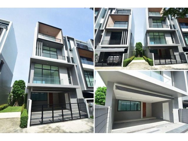 ขายทาวน์โฮม 3 ชั้น หลังมุม โครงการเนอวานา ดีฟายน์ พระราม 9 ซอยถาวรธวัช 1 ใกล้ตลาดเสรีมาร์เก๊ต
