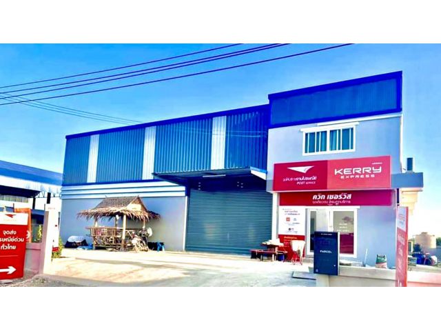 ที่ดินทำเลทอง เหมาะทำโกดัง โรงงาน ถนนเส้นบางบัวทอง-สุพรรณ  340 อยู่ตรงข้ามอำเภอบางบัวทอง คลังเซเว่น คลังโลตัส / โฉนดครุฑ