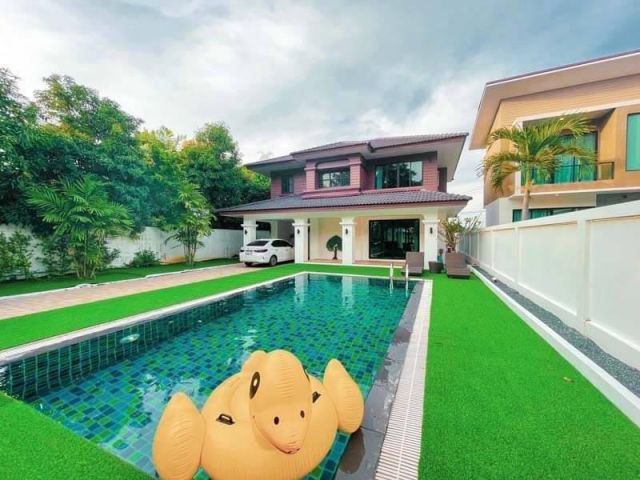 ให้เช่าบ้านในเมืองเชียงใหม่ ใกล้มีโชคพลาซ่า(ริมปิง) ราคาเช่า 58,000บาท/เดือน