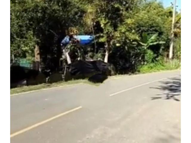 ขายที่ดินตำบลน้ำแพร่หางดงติดถนนลาดยางพร้อมโอน