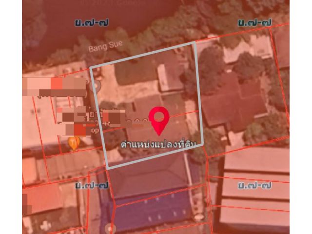 ขายที่ดินลาดพร้าว48 เนื้อที่รวม 143 ตร.ว. ห้วยขวาง ใกล้ BTS โชคชัย4 ใกล้ MRT ลาดพร้าว