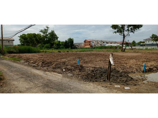 ให้เช่า ที่ดินเปล่า 201 ตรว ซอยสมเอก ปากเกร็ด นนทบุรี