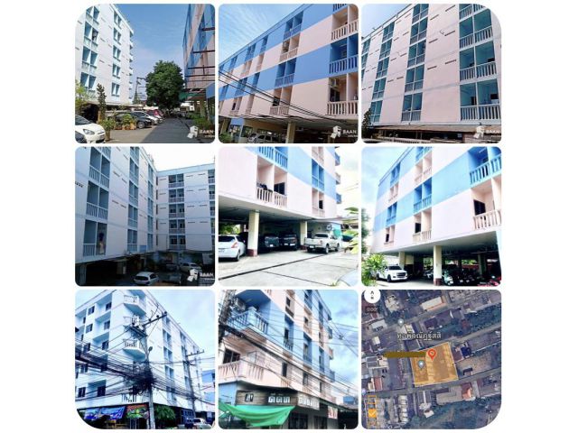 ขายหอพัก  อพาร์ตเมนต์ 253 ห้อง รวม 2 อาคาร ขาย 90 ล